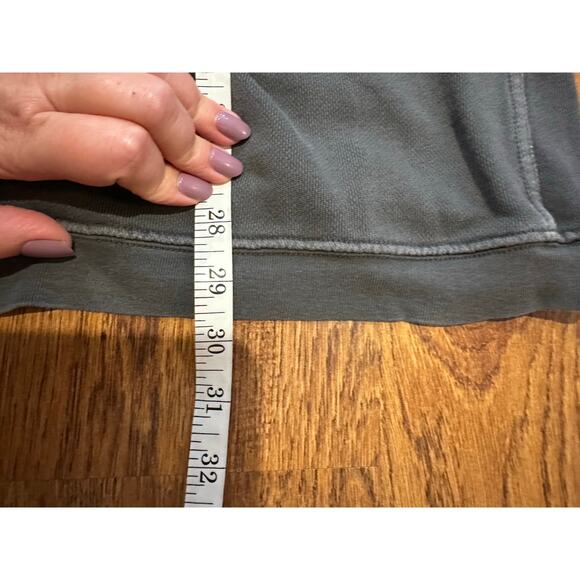 Aerie Women's Oversized Distressed Look Pullover Sweatshirt Gray Size Large - Picture 9 of 10